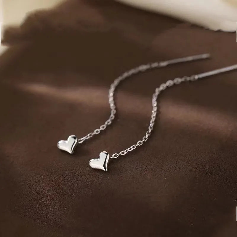 Simple Heart Earrings