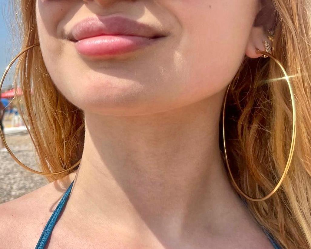 Hoola hoops earings