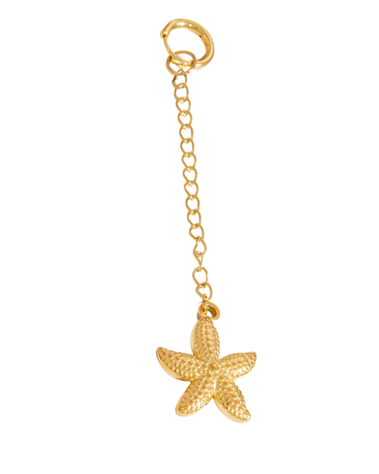 Starfish bikini charm