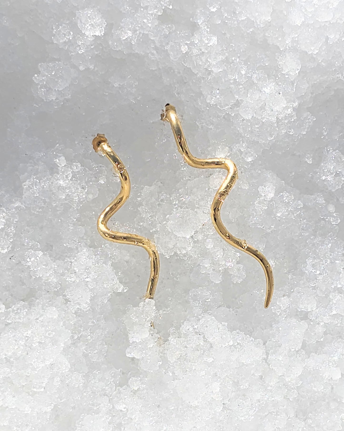 Curl earrings