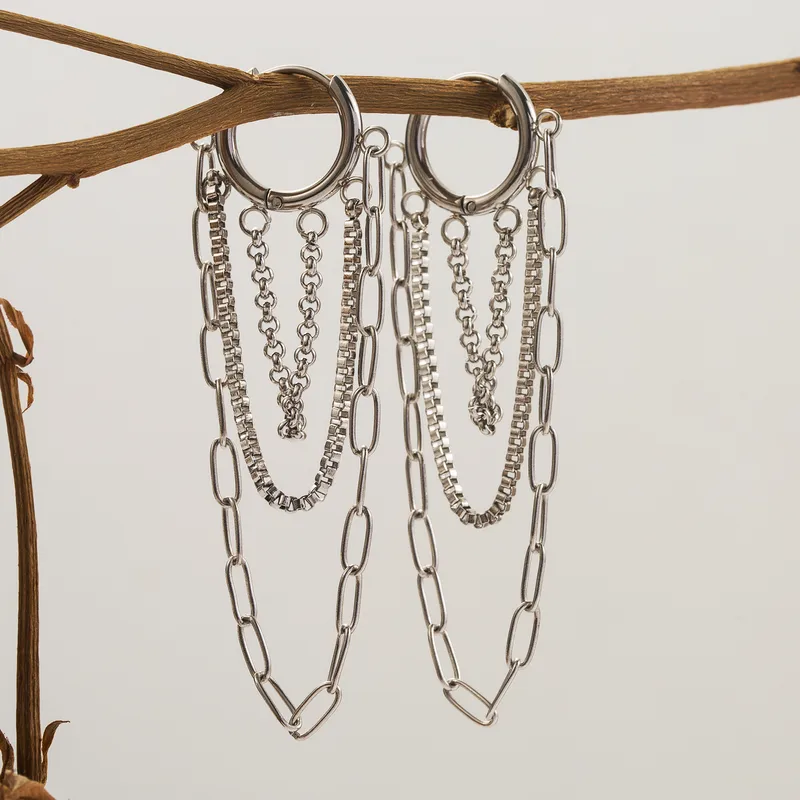 Chain earings
